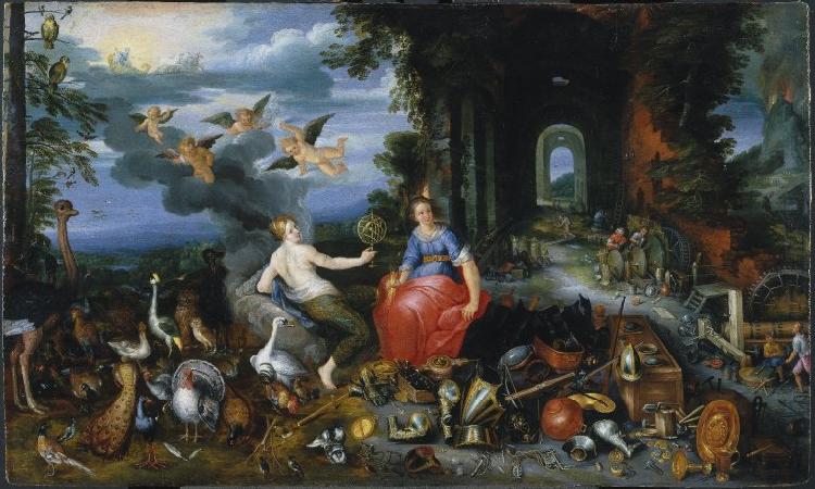 peter breughel the elder Allegory of Air and Fire